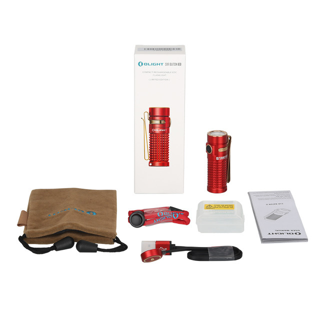 Ліхтар Olight S1R II червоний (S1R2 Red) 