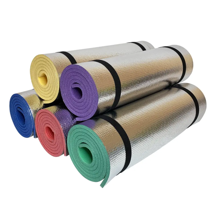 Килимок IZOLON ALU 8 (1800х500) м'який, кольоровий, похідний, ламінований, в намет, синій 