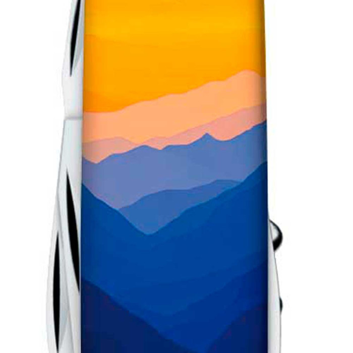 Складаний ніж Victorinox CAMPER UKRAINE Гірський пейзаж 