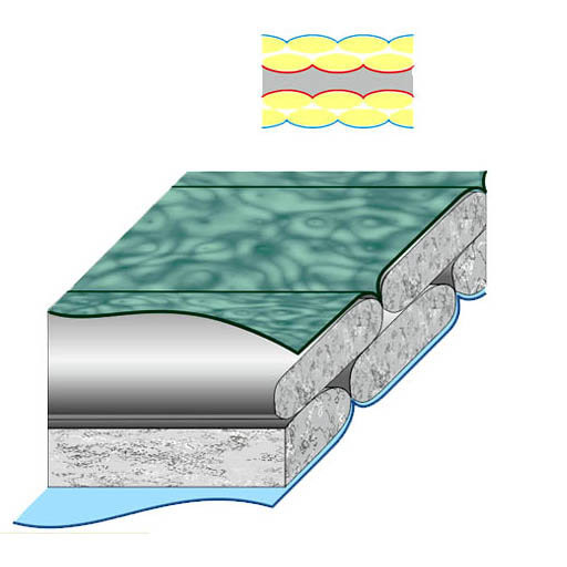 Спальний мішок Terra Incognita Compact 1000 синій, розмір R 