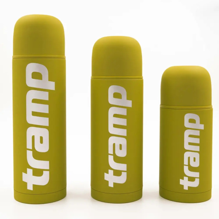 Термос Tramp Soft Touch TRC-108, 0,75 л, Жовтий 