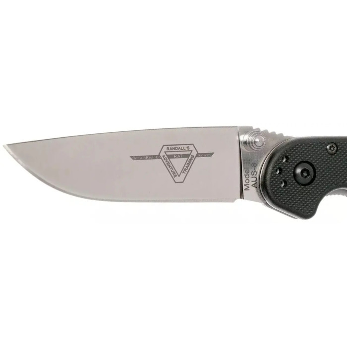 Ніж Ontario Knife RAT II Folder black AUS-8 Black 