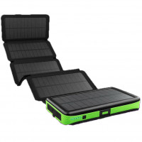 Сонячний портативний зарядний пристрій Kilnex POWER BANK 16000 LEXX