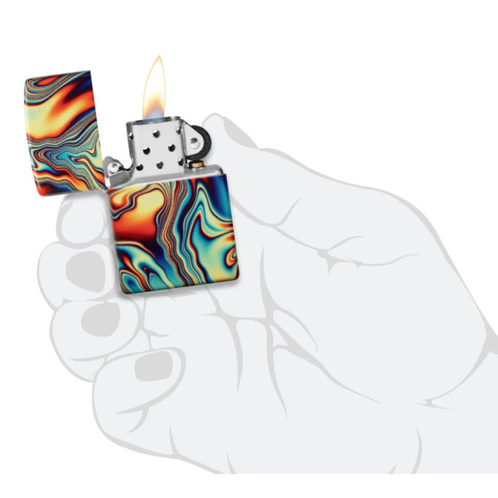 Запальничка Zippo 49193 Colorful Swirl Pattern 48612 