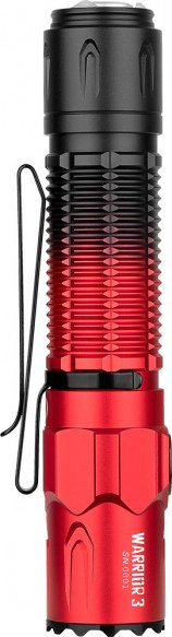 Ліхтар Olight Warrior 3. Чорний /Червоний. 