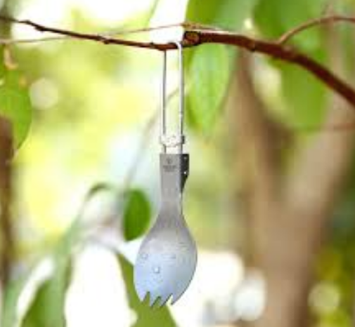 Ложка-вилка Fire-Maple FMT-T61, титанова 