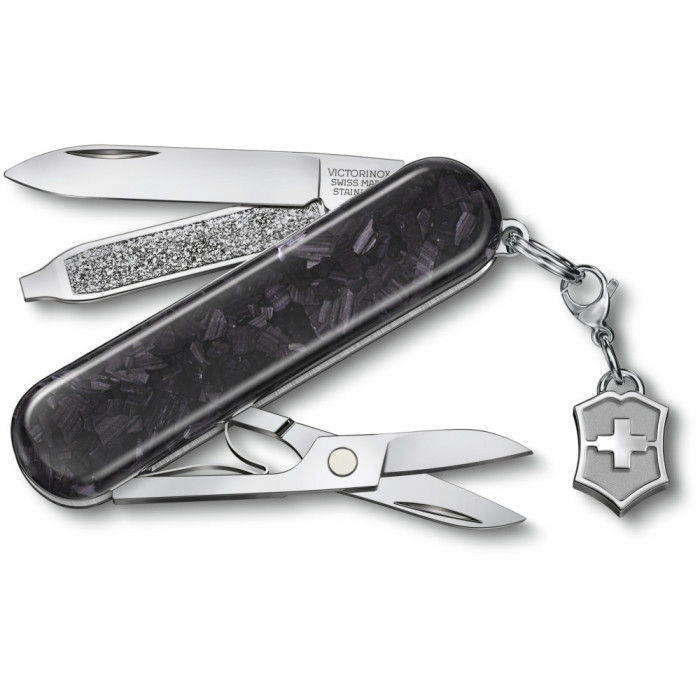 Складаний ніж Victorinox CLASSIC SD Brilliant Carbon 0.6221.90 