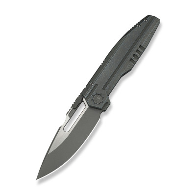 Ніж складаний туристичний Weknife Reveille (9.7 см) Bohler M390 / Titanium оливково-сірий