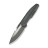 Нож складной туристический Weknife Reveille (9.7 см) Bohler M390 / Titanium оливково-серый