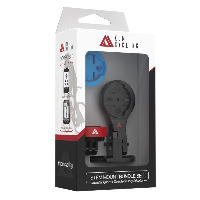 Комплект кріплень для гаджетів комбінований на шток велосипеда KOM Cycling CM05CK 