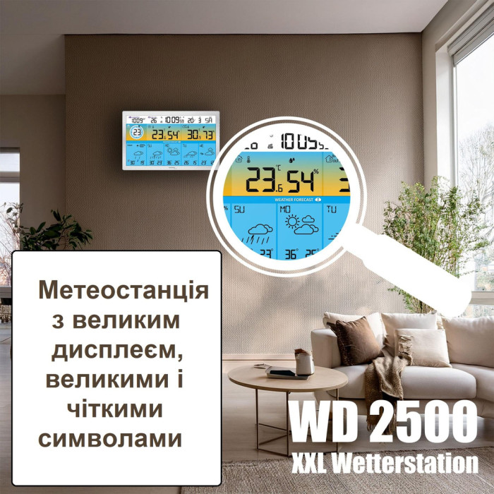 Метеостанція Technoline DirektWetter WD2500 Silver (WD2500)