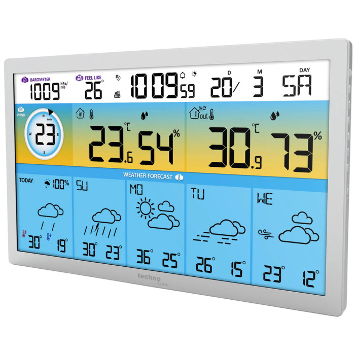 Метеостанція Technoline DirektWetter WD2500 Silver (WD2500)