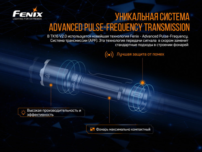 Ліхтар ручний Fenix TK16 V2. 0 (пошкоджена упаковка) 