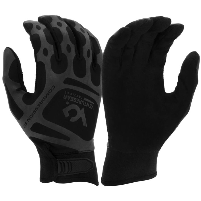 Тактичні рукавиці Venture Gear Tactical VGTG10 Compression Fit, чорні, розмір S (7) 