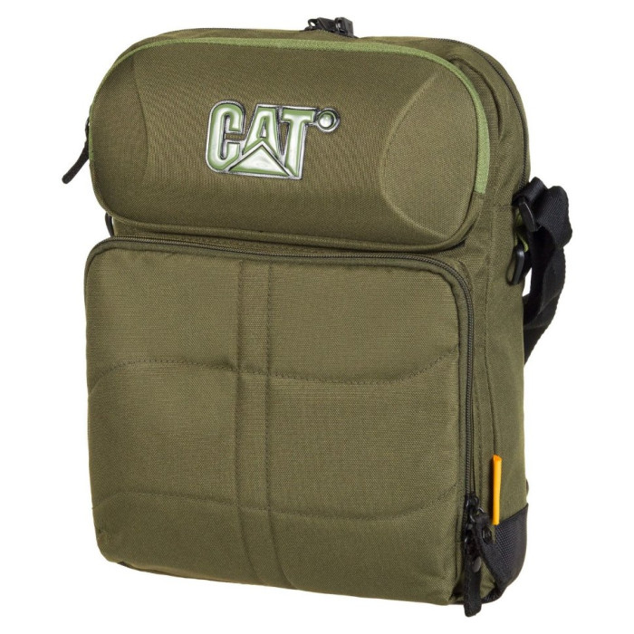 Сумка наплічна CAT Millennial Ultimate Protect RFID 83460 (темно-зелена) 
