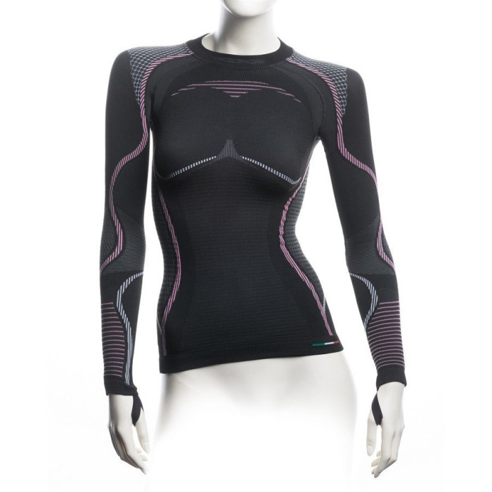 Футболка Accapi Ergoracing Long Sleeve Shirt Woman 932 black, XS/S 