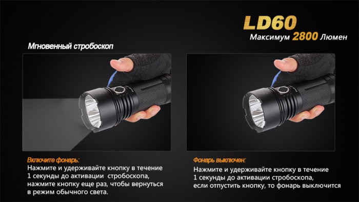 Ліхтар Fenix LD60 3xxm-L2 