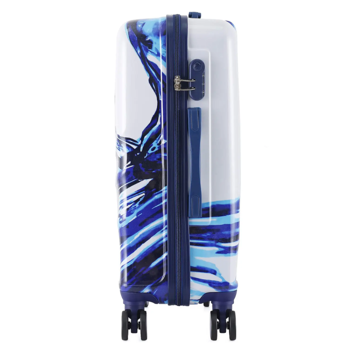 Валіза Semi Line 24" (M) White/Blue Print (T5653-2) 