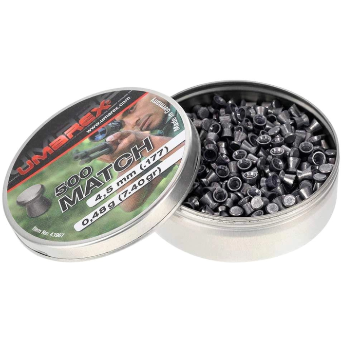 Кульки Umarex Match 0,48гр. кал.4.5(.177) 500шт. (4.1967) 