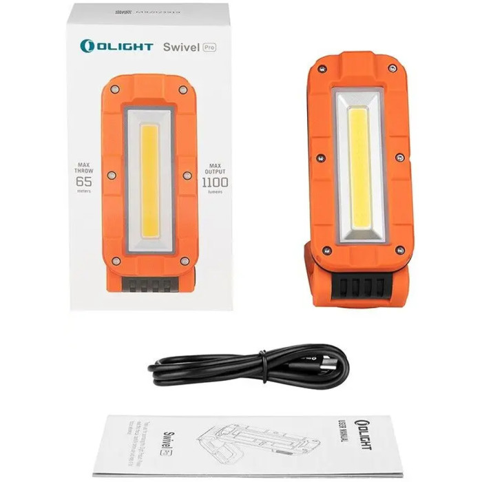 Ліхтар кемпінговий Olight Swivel Pro Orange 