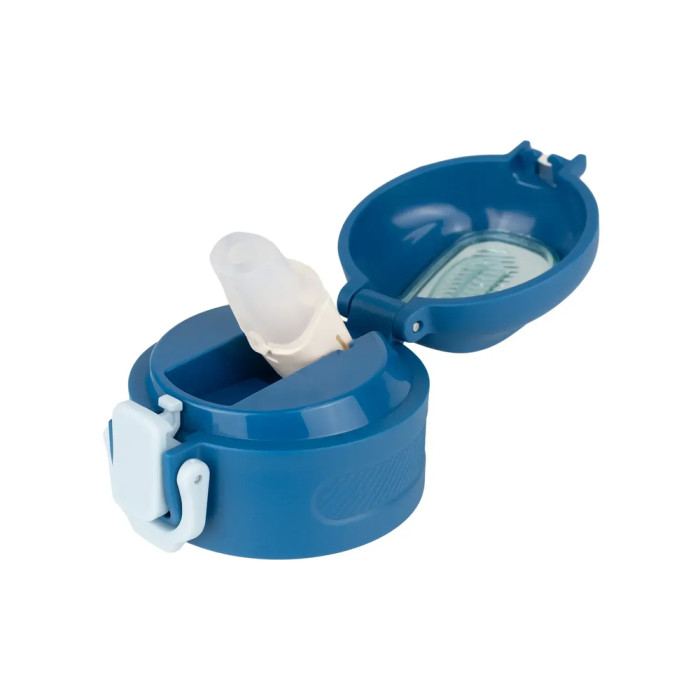 Кришка для термокружки Tribe Urban 0,6 л з трубочкою T-DZ-0024-blue