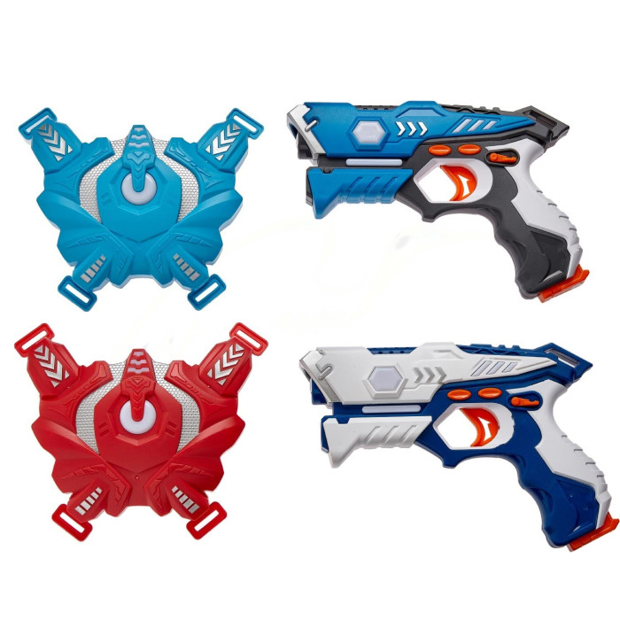 Набір лазерної зброї Canhui Toys Laser Guns CSTAR-23 (2 пістолета + 2 жилети) 