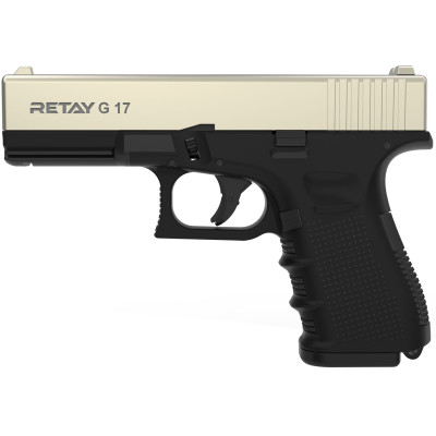 Пістолет стартовий Retay G17 9мм satin (X314209S)