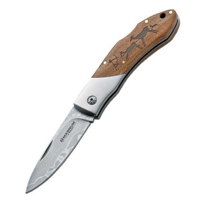 Ніж Boker Magnum Caveman Damast