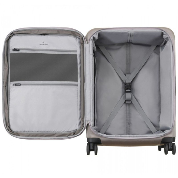 Чемодан на 4 колесах Victorinox Connex Ss/Grey M Expandable 69/78 л (Vt605654) 