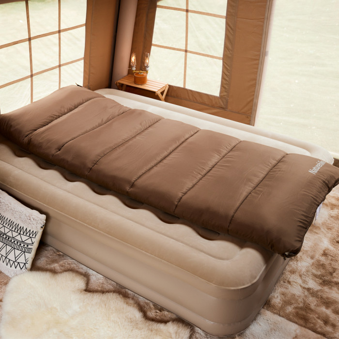 Спальний мішок 3 в 1 Naturehike CR450 CNH22SD011, коричневий 