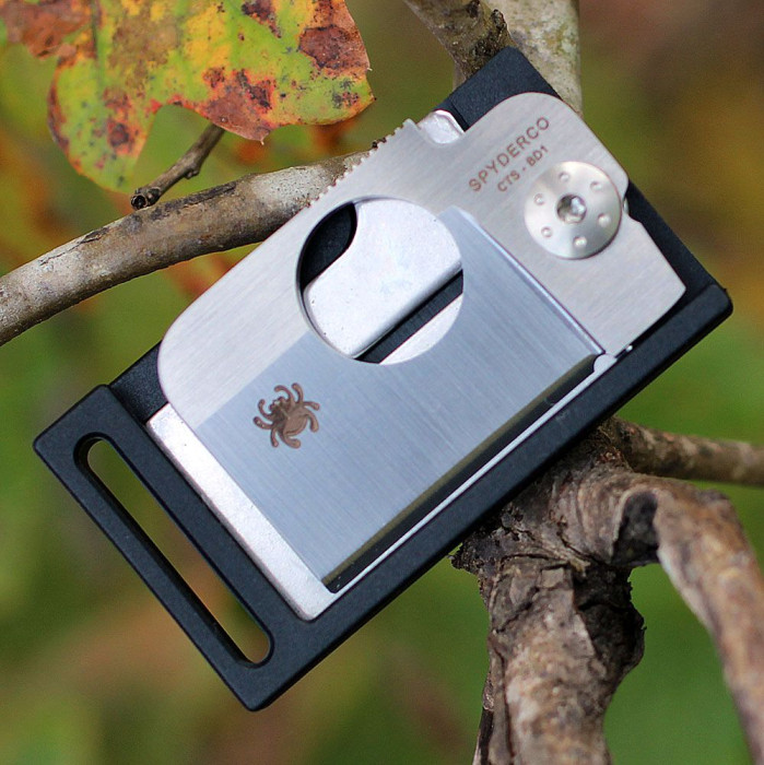 Ніж Spyderco Squarhead чорний C193PBK 