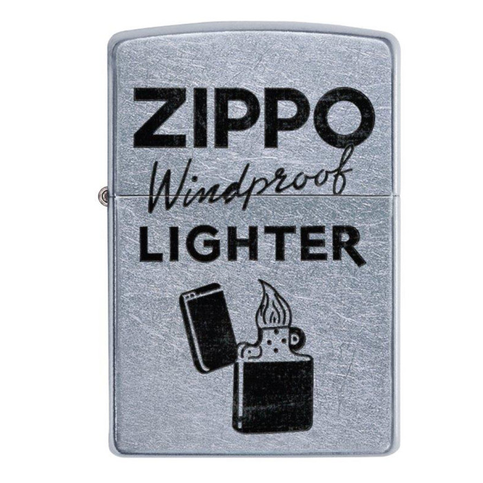 Запальничка Zippo 207 21pfspr Zippo Windproof Design (49592) 