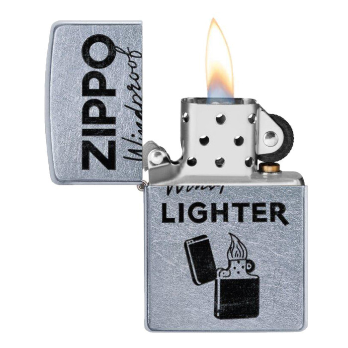 Запальничка Zippo 207 21pfspr Zippo Windproof Design (49592) 
