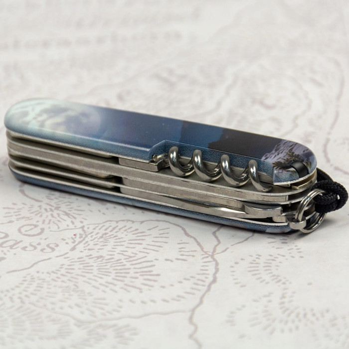 Складаний ніж Victorinox HUNTSMAN ZODIAC Магічний кінь 1.3713.3.Z5280pk 