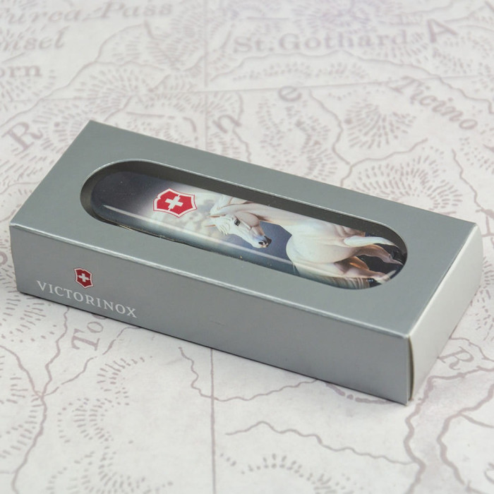 Складаний ніж Victorinox HUNTSMAN ZODIAC Магічний кінь 1.3713.3.Z5280pk 