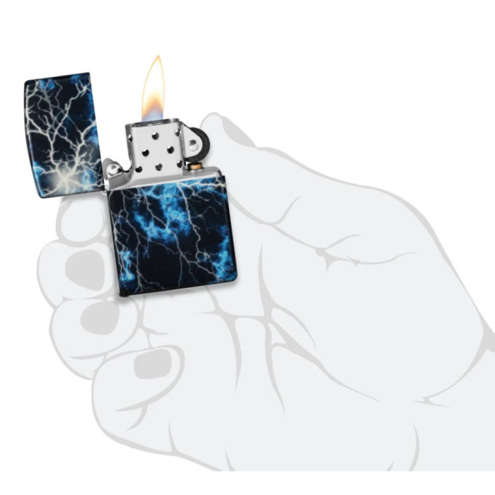 Запальничка Zippo 49193 Lightning Design 48610 