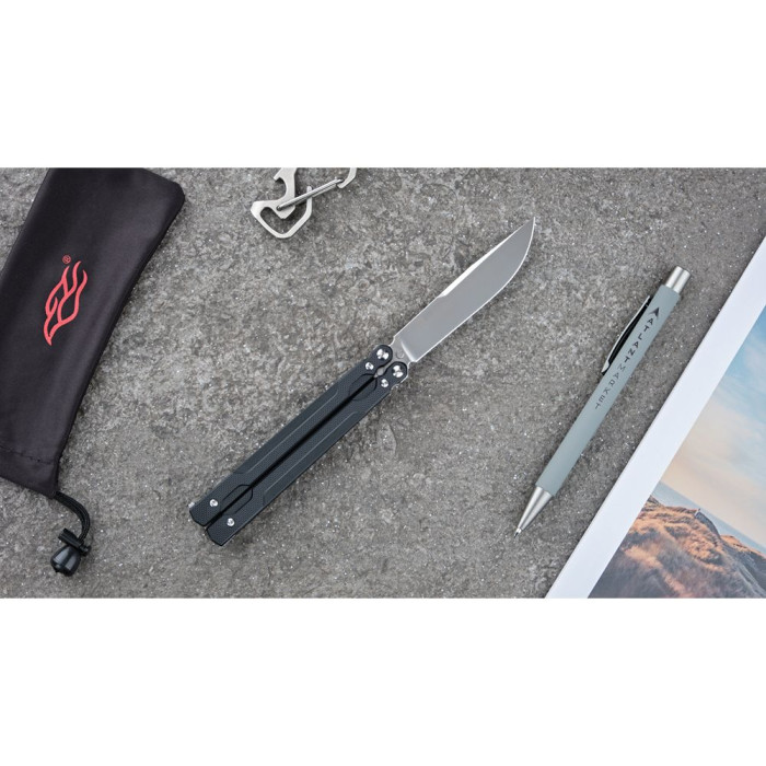 Ніж складаний Ganzo G766-BK, чорний 