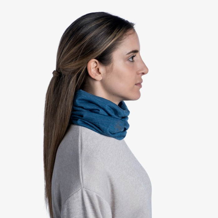 Шарф-труба Buff Lightweight Merino Wool solid dustyblue 