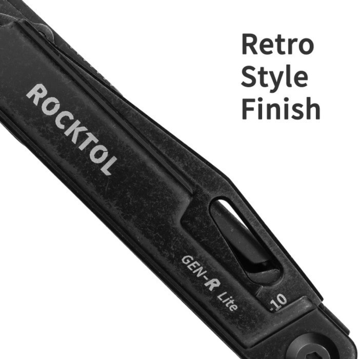 Ніж-мультитул Rocktol 15-в-1 в шкіряному чохлі 