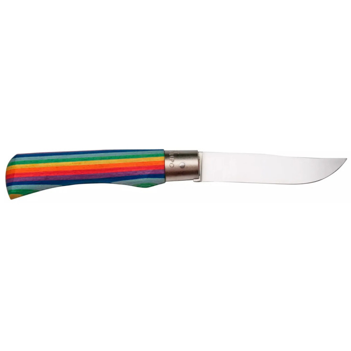 Ніж Old Bear Rainbow XL, 420 steel, wood handle, rainbow 
