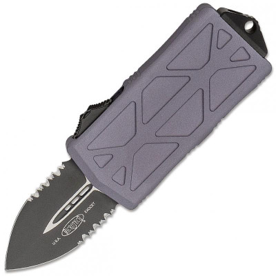 Ніж Microtech Exocet Black Blade DS, серрейтор