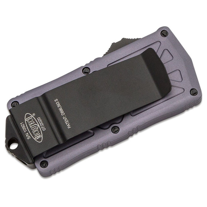 Ніж Microtech Exocet Black Blade DS, серрейтор 