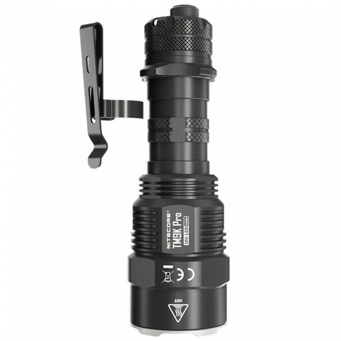 Ліхтар Nitecore TM9K PRO (3xNiteLab UHi 40 MAX, 9900 люмен, 6 режимів, USB Type-C) 