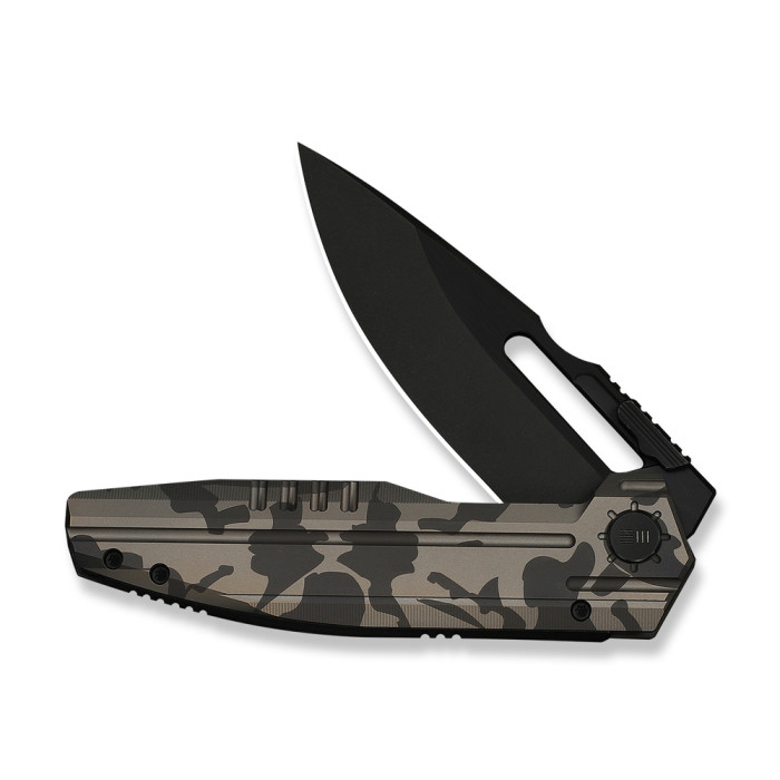 Ніж складаний туристичний Weknife Reveille (9.7 см) Bohler M390 / Titanium пісочно-бежевий