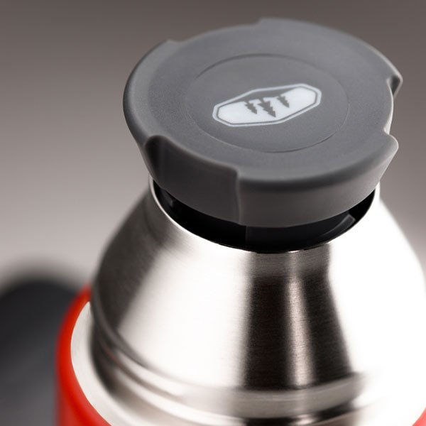 Термос GSI Outdoors Glacier Stainless 0,5l Vacuum Bottle (червоний) 