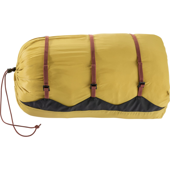 Спальник DEUTER Astro Pro 800 SL колір 8505 turmeric-redwood лівий 
