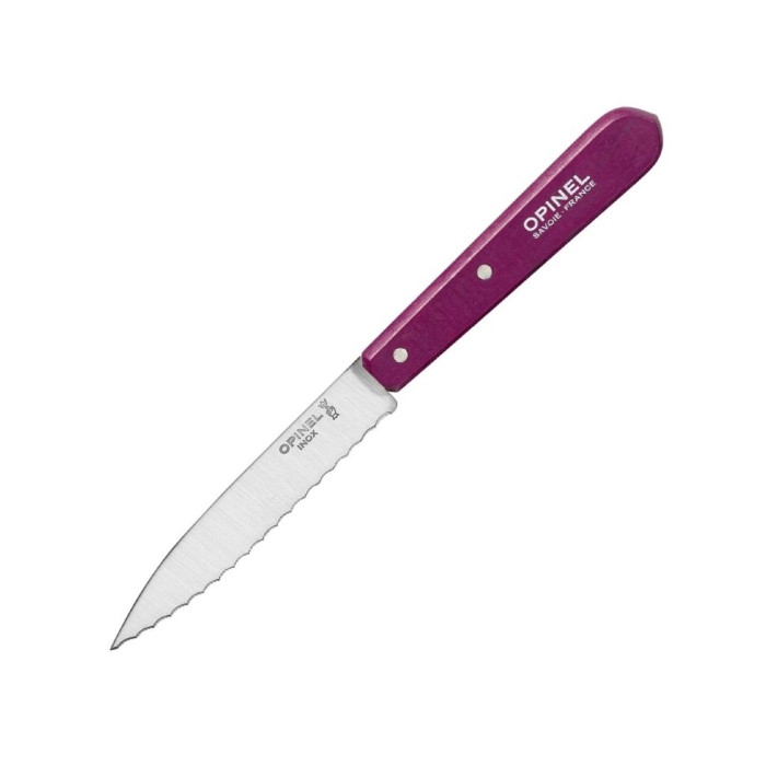 Ніж кухонний Opinel №113 Serrated, Фіолетовий 