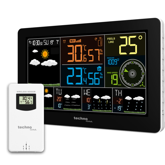 Метеостанція Technoline DirektWetter WD2700 Black (WD2700)
