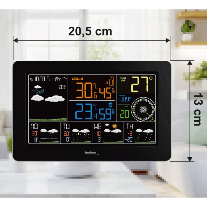 Метеостанція Technoline DirektWetter WD2700 Black (WD2700)