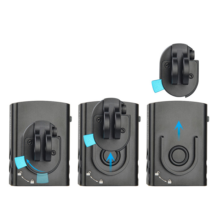 Велофара TrustFire D2R + HE05, чорний 